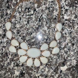 Light Blue/Gray Statement Necklace